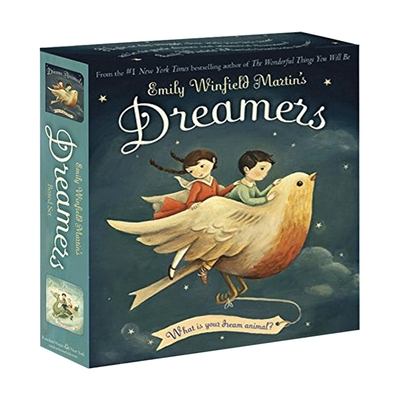 艾米丽温菲尔德马丁的梦想家 2册纸板书套装 英文原版绘本 Emily Winfield Martin's Dreamers Board Boxed Set 英文版进口英语书