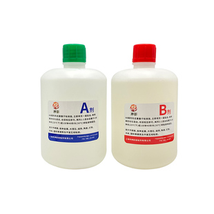 全透明ab胶水强力胶木头陶瓷金属石材专用快干二合一大桶瓶装胶水