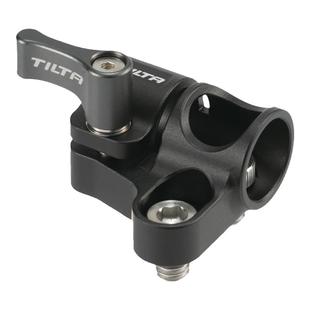 TILTA铁头 双螺孔导管适配器 15mm管夹导轨卡件 防偏转