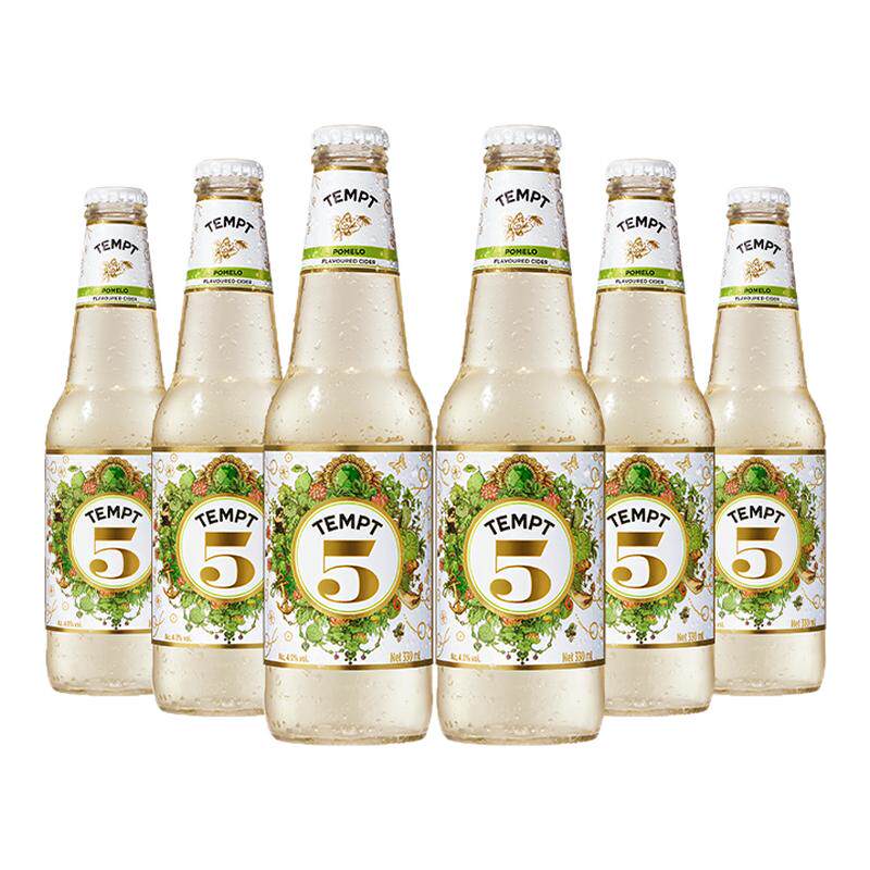 TEMPT诱惑5号双柚西打果酒