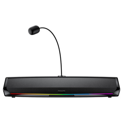 飞利浦电竞桌搭音箱蓝牙带麦