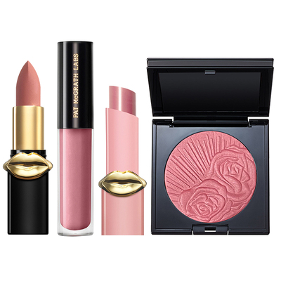 【官方正品】PAT McGRATH LABS玫瑰随行装腮红唇膏唇蜜不脱妆临期