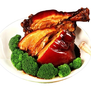 正宗万三蹄膀周庄特产 猪肘子500克 熟猪蹄肉类熟食卤味真空包装