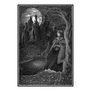 Bloodborne装饰画老猎人血源艾尔登法环黑魂印刷版画有框装饰画