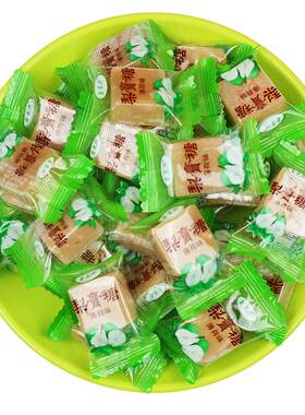 梨膏糖百草秋梨膏糖500g清凉薄荷糖老式砂板糖手工正宗零食糖果