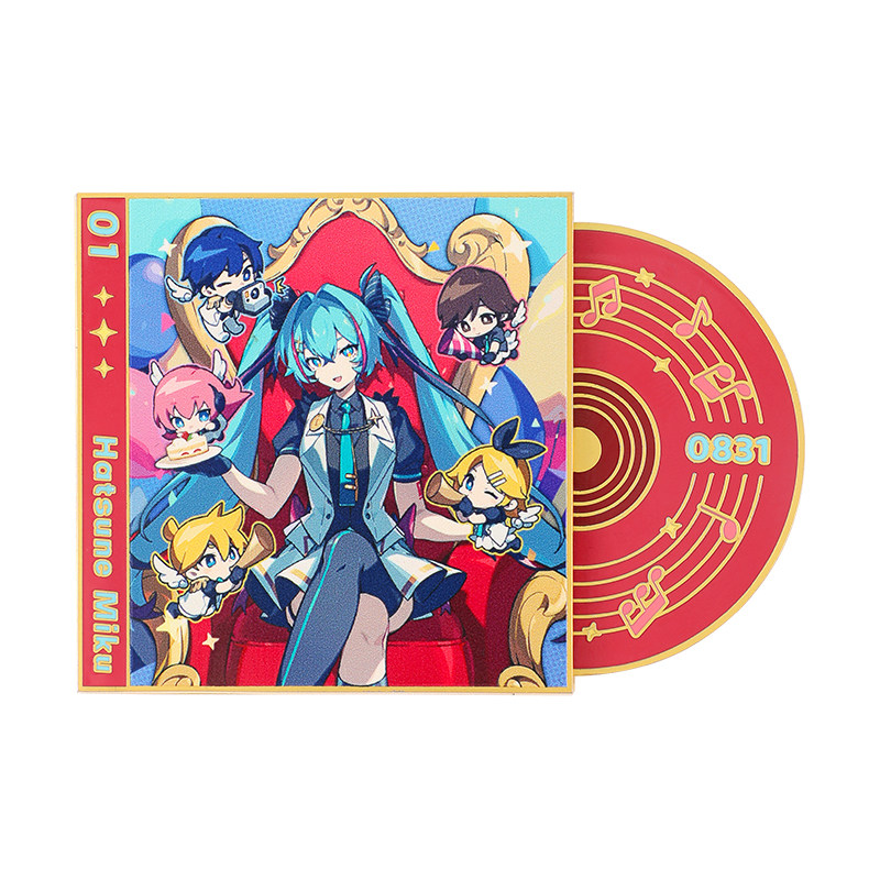广博初音未来831音诞纪限量徽章