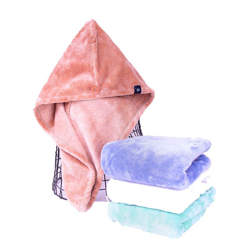 yodoxiui雪花绒干发帽2022新款