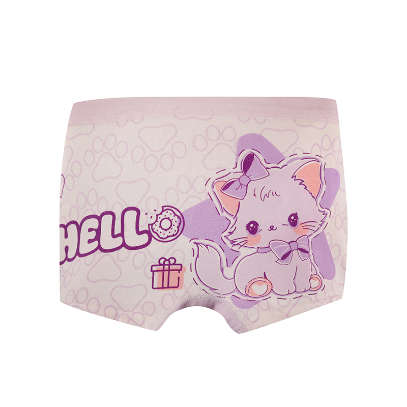 Kokosheep女童內(nèi)褲女a(chǎn)類抑菌純棉平角褲女童內(nèi)褲95棉平角女寶寶