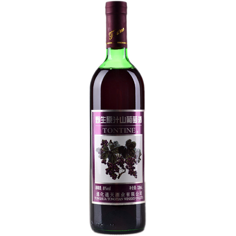 通天野生原汁山葡萄酒甜红特产