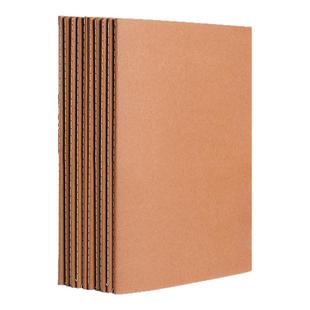 牛皮纸笔记本子加厚b5横线本记事本a4车线本a5高中生初中生专用作业本白纸草稿空白本内页练习簿记录本软面抄