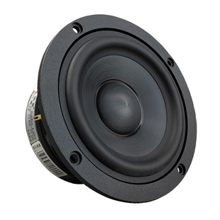 莞音4寸中低音喇叭陶瓷金属铝膜发烧级4.5寸中音喇叭hifi中置喇叭