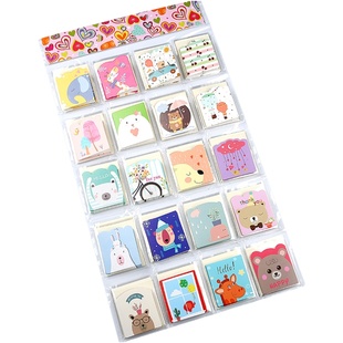 创意简约花店祝福生日礼品贺卡可爱卡通迷你感谢烘培店留言小卡片