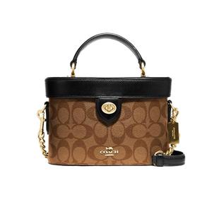 【自营】COACH/蔻驰女士KAY中号单肩包手提桶盒子包78277 送礼