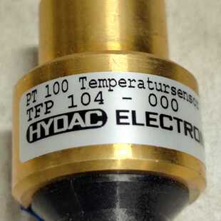 德国贺德克TFP104-000温度传感器PT100探头全新原