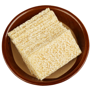 安徽合肥特产三河古镇中和祥白切芝麻糖浇切片传统糕点心独立包装