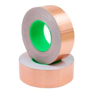 双导铜箔胶带双面导电屏蔽铜箔胶带增强信号耐高温屏蔽电磁干扰带