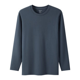 三枪2025年秋冬新款男士热力弹3A抗菌保暖打底衫高支上衣弹力睡衣