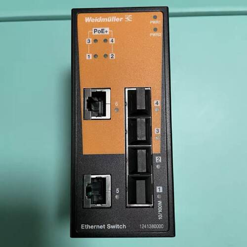 议价魏德米勒工业交换机IE-SW-BL06-2TX-4PoE型号1241380000