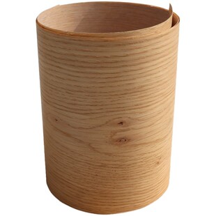 天然橡木结巴木皮 家具家装木工专用 结疤橡木背面复合无纺布