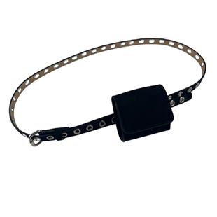 绒面腰带小包女宽配裙子迷你小腰包装饰毛衣连衣裙牛仔裤皮带配饰