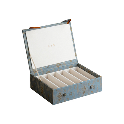 张小凤古风仿宋锦印章收纳锦盒