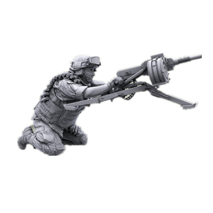 1/35人物模型俄军现代战斗系统装甲车榴弹炮手兵人GK白模手办183