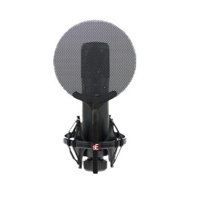 英国SE 2200主播K歌专业pia戏有声录音拾音大振膜电容麦克风套装