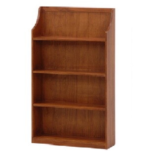 书柜简约实木置物架日式书架落地整理柜原木厨房书房杂物架松木