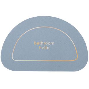 硅藻泥软垫吸水垫浴室地垫防滑卫生间门口脚垫卫浴厕所硅藻土地毯