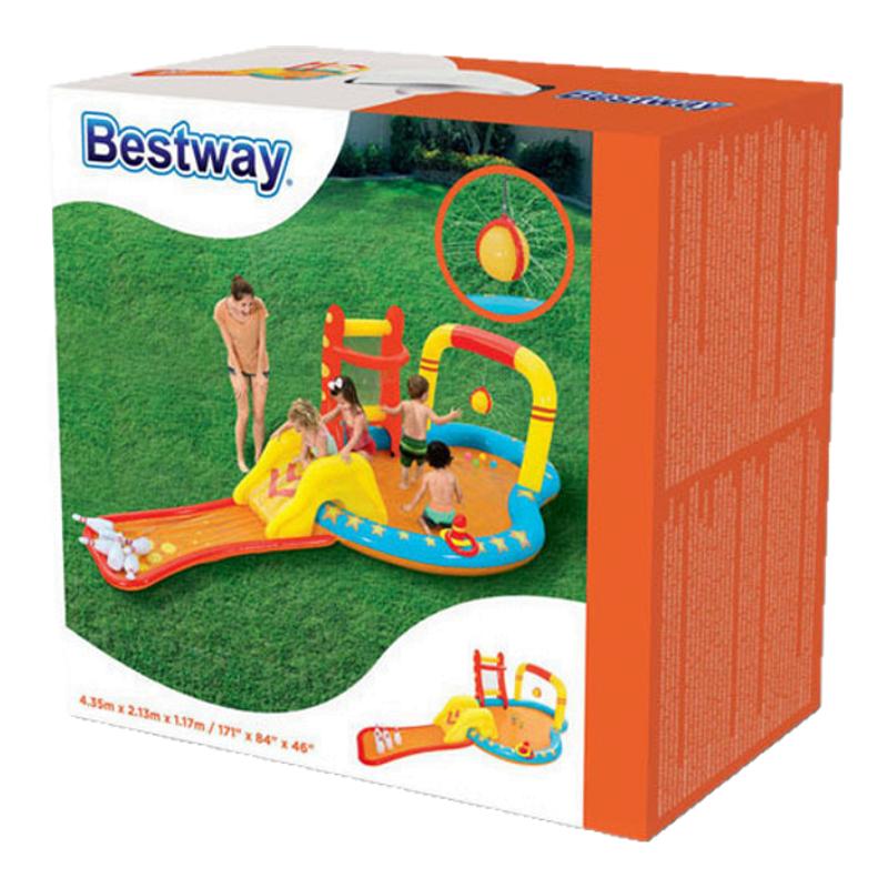 Bestway充气儿童游泳池加厚喷水