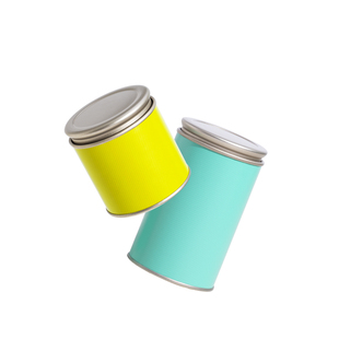 天汇包装小茶叶罐空罐鸭屎香密封罐正山小种50克茶叶密封纸罐定制