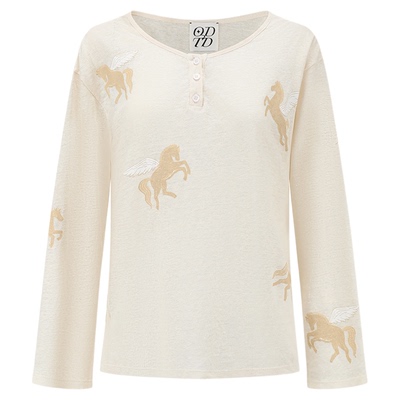 ODTD25冬季胶囊飞马印花短外套