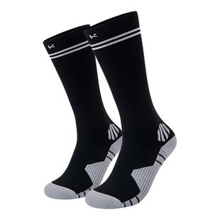 Keep压缩运动袜男专业马拉松跑步袜小腿长筒袜子男足球跑步袜