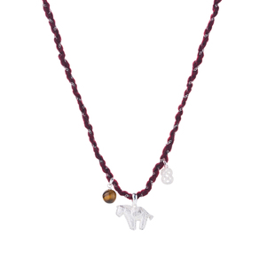 SOFT ROOM马上有钱编绳长项链配饰小众设计感女本命年礼物毛衣链