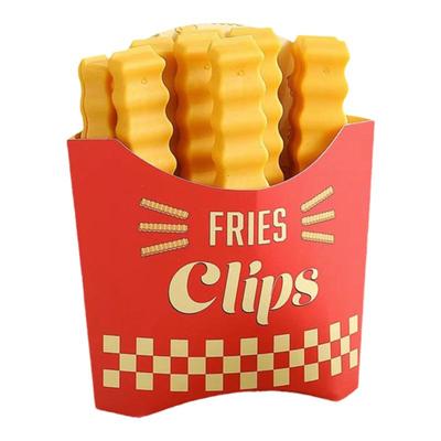 薯条封口夹胡萝卜塑封口条磁吸