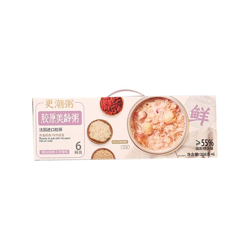 潮汕风味速食营养胶原美龄粥