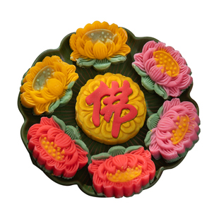 忆胶东重阳节九月九上供糕点点心花糕礼盒佛家道仙家贡品上贡糕点