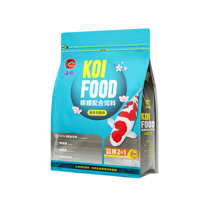 海豚锦鲤金鱼颗粒家用上浮下沉