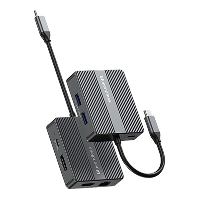 蓝硕七合一typec拓展坞