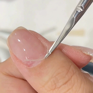 俄式死皮小剪刀美甲店专用工具弯头鹰勾去死皮钳专业指甲剪神器