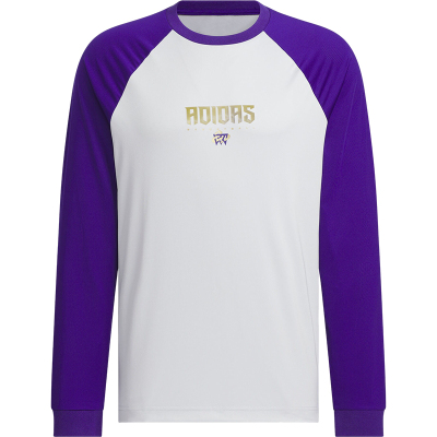 Adidas/阿迪达斯官方正品BB LNY ST SHIRT男士圆领长袖T恤JM5677