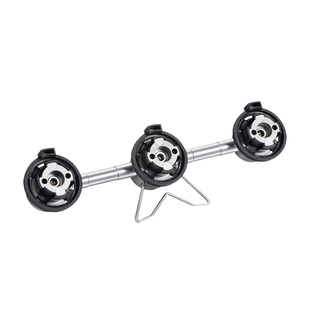 柯曼卡式燃料仓三供一扁气炉头长气罐转接头户外炉具煤气灶配件