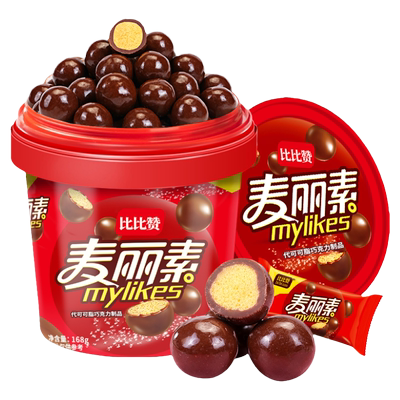 比比怀旧小礼物童年糖果麦丽素