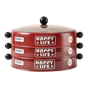 轻奢旋转分格干果盘客厅茶几家用坚果零食糖果盒过年瓜子收纳盒