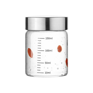 安扣燕窝分装瓶食品级可蒸煮燕窝瓶高硼硅玻璃炖燕窝专用分装瓶