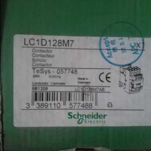 议价施耐德交流接触器LC1D128M7,电压220V