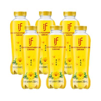 if菊花茶泰国植物茶饮料350ml*6瓶解腻解渴清润饮品进口饮料