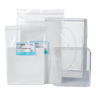 比克曼生物种子发芽纸发芽盒实验室用透明育苗培养皿催芽小麦萌发