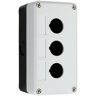 22mm防水按钮开关控制盒急停信号灯电源开关盒塑料盒HBZ-XKA-01W