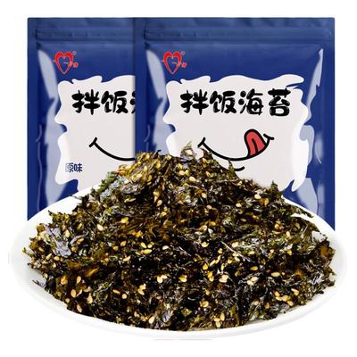 儿童紫菜一片情拌饭料